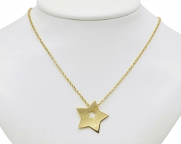 Gold-plated Silver Necklace STELLA