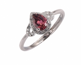 Ring Abelia Pink Tourmaline