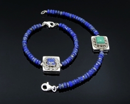 Zapestnica lapis lazuli Orient