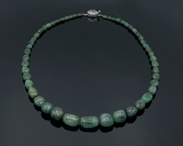 Smaragdna ogrlica Belmonte 12 x 17 mm