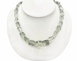 Green Amethyst Necklace