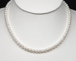 Pearl Necklace EVITA P. 6 mm AB