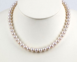 Pearl Necklace EVITA P. 8.5 mm