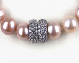 Biserna ogrlica Grace Pink 11 mm