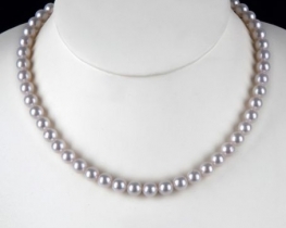 Akoya Sea Pearl Necklace A - 8 mm