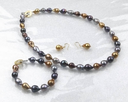 Pearl Jewellery - BAROQUE set