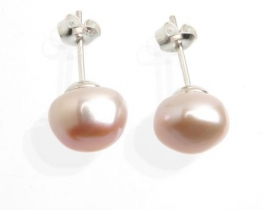 Pearl Earrings Lili 10 mm - Pink Pearls