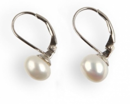 Earrings LOVE PEARL 8 and 9.5 mm