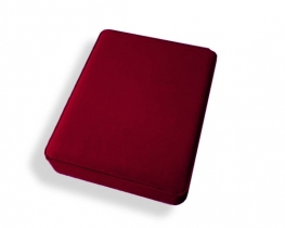 Darilna embalaža PEARL - temno rdeča