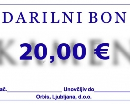 Darilni bon 20 €