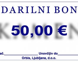 Darilni bon 50 €