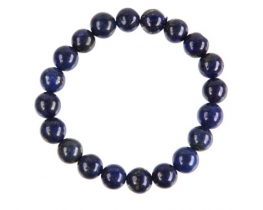 Elastična zapestnica LAPIS Lazuli - 6 in 10 mm