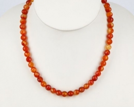 FUEGO - ogrlica iz karneola