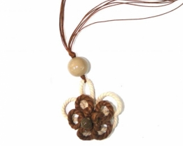 Fashion Necklace IMPRESSION - Brown