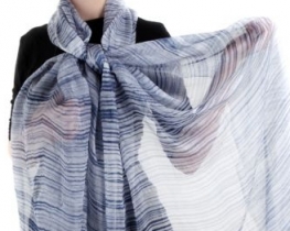 Svilen šal VIVIENNE - kašmirska svila