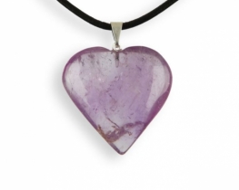 Pendant VALENTINE Amethyst Heart