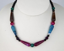 Necklace AGATE - MALIBU DREAM 