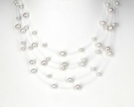 Pearl Necklace ARIANA White Pearls