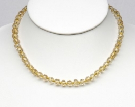 Citrine Necklace 6 - 12 mm