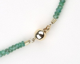 Smaragd ogrlica Esmeralda 52 cm