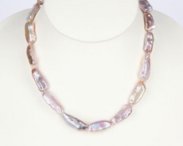 Necklace BIWA Pearls - Pink