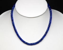 Ogrlica lapis 6 x 4 mm A - 42 in 50 cm