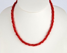 Bamboo Coral Necklace