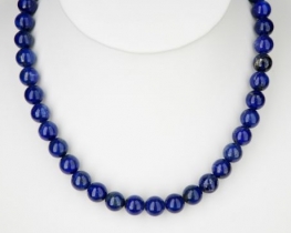 Ogrlica lapis lazuli 7 mm AA