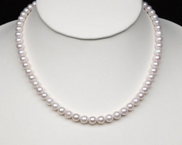 7mm Akoya Pearl Necklace