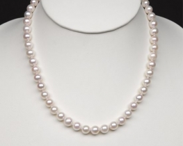 Pearl Necklace Akoya 8 mm