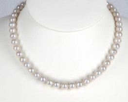 Akoya Sea Pearl Necklace 9,5 mm