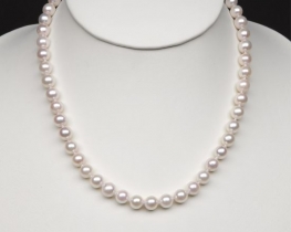 Sea Pearl Necklace Akoya AA - 7 mm