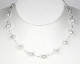Pearl Necklace WHITE SWAN 