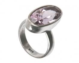 Silver Ring Amethyst BRAZIL