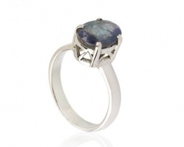 Silver Ring GENESIS TANZANITE