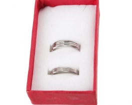 Prstan za zaljubljene DIAMOND SHINE - ženski in moški
