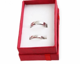 Prstan za zaljubljene INFINITY - ženski in moški