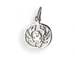 Silver Pendant HOROSCOPE - CANCER