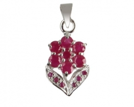 Silver Pendant RUBY ROSE