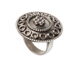 Silver Ring MANDALA