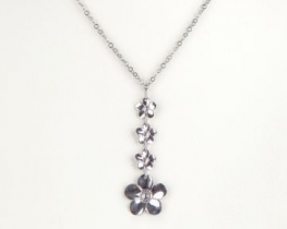 Silver Necklace DAISY