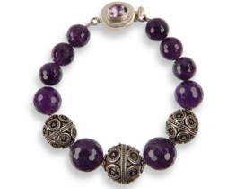 Silver Bracelet VIOLETA AFRICANA