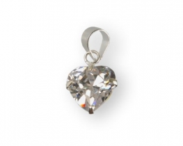 Silver Pendant VITRUS Heart