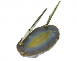 Agate Pen Stand 10 x 15 cm