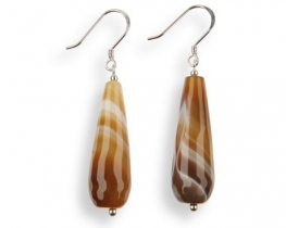 Earrings AGATE - MALIBU DREAM