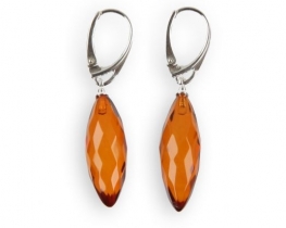 Earrings ELVIRA - Cognac