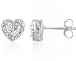 Diamond Earrings SWEET HEART