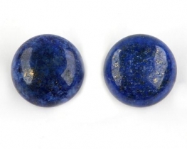 Uhani za pripet - lapis lazuli 20 mm
