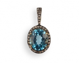 Victorian Pendant LONDON BLUE