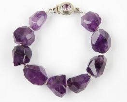 Bracelet Amethyst VIOLETE